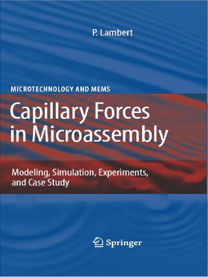 cover image of Capillary Forces in Microassembly